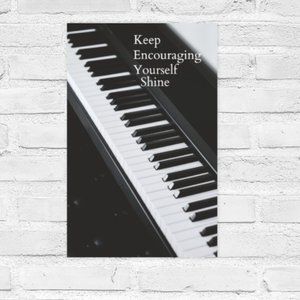 Motivational Inspirational Encouragement Wall Art Poster